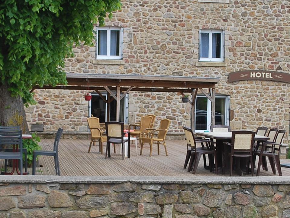 Hotel Des Voyageurs Bellevue-la-Montagne Kültér fotó